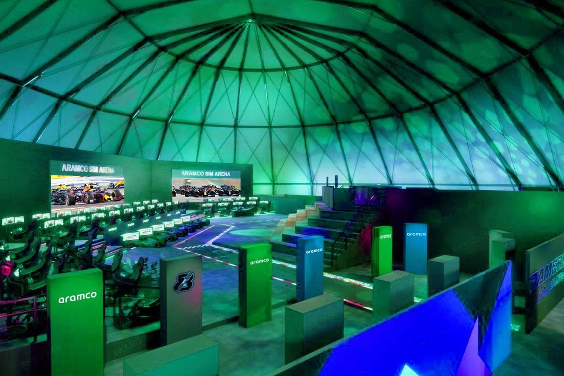 Aramco’s Formula 1 Sponsorship at Gamers8 Festival