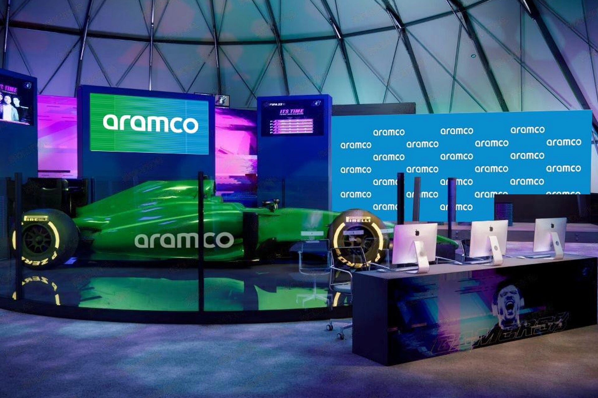 Aramco’s Formula 1 Sponsorship at Gamers8 Festival